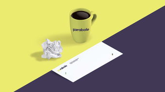 玩轉(zhuǎn)字母與望遠(yuǎn)鏡 Parabole游戲公司的VI與網(wǎng)站形象設(shè)計